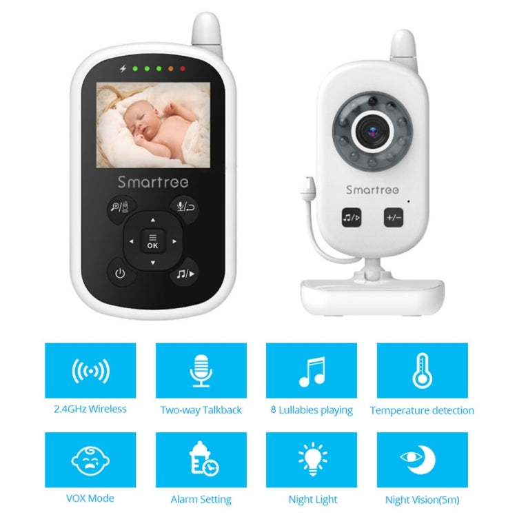 UU24 2.4 Inch Wireless Baby Monitor Camera Temperature Monitor 2 Way Audio VOX Lullaby, UU24 US Plug, UU24 EU Plug, UU24 UK Plug UU24 2.4 Inch Wireless Baby Monitor Camera Temperature Monitor 2 Way Audio VOX Lullaby, UU24 US Plug, UU24 EU Plug, UU24 UK Plug